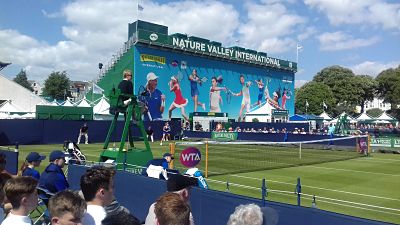 Visit The Nature Valley International in Eastbourne, top tourist interest every June, 